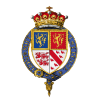 Coat of Arms of Sir John Talbot, 2nd Earl of Shrewsbury, KG