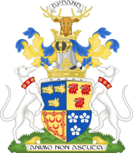 Coat of arm of the marquess of Huntly - Premier marquess of Scotland.png