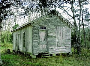 Coffin Shop at Gainesville Alabama