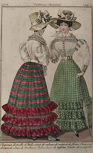 Costumes Parisiens 1826
