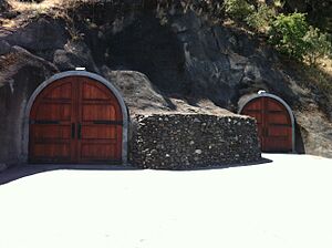 Cresta blanca caves at Wente in the Livermore Valley