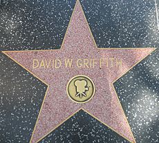 DW Griffith star HWF