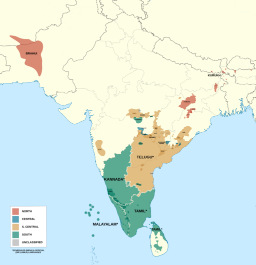 Dravidian map