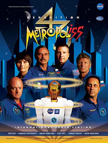 Expedition 43 'METROPOLISS' crew poster.jpg
