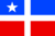 Flag of Grito de Lares (current, medium blue).svg