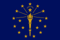Flag of Indiana