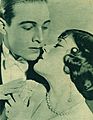 Glora Swanson and Rudolph Valentino in 'Beyond the Rocks', 1922