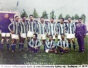 Greece national football team 1920 Olympics