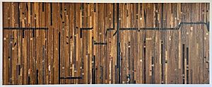Ground Rules (black line), 2015, Theaster Gates