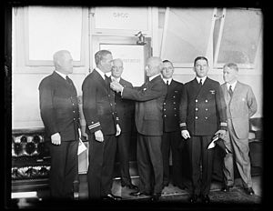 Harold June (far left) being awarded the Distinguished Flying Cross.jpg