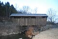 Indian Creek Covered Bridge - Side View