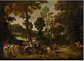 Jan Wildens - Landscape with Hunt of Meleager and Atalanta