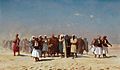 Jean-Leon Gerome - Egyptian Recruits Crossing the Desert