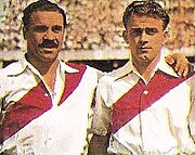 José Manuel Moreno y Alfredo Di Stéfano