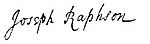 Joseph raphson signature.jpg