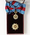 Liberiaanse ridderorde (Order of the Star of Africa), ontvangen door Willem Drees, NG-2003-52