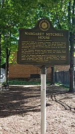 Margaret Mitchell House Atlanta Historical Center Sign