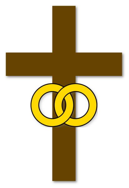 Marriage-cross-Christian-symbol
