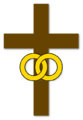 Marriage-cross-Christian-symbol