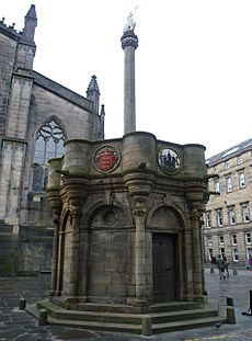 Mercat Cross, High Street, Edinburgh