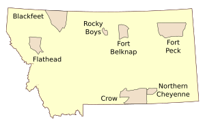 Indian Reservations in Montana