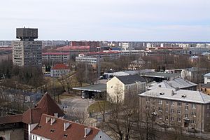 Narva cityscape, Apr 2009