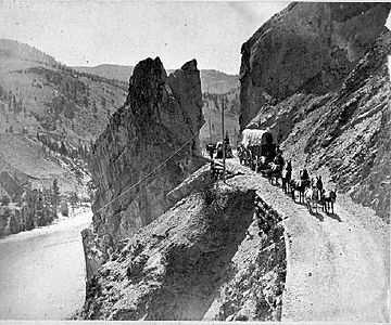 Old Cariboo Road 1867