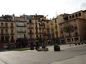 The Plaça Major of Olot
