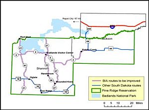 Pine Ridge Reservation Road System FDOT
