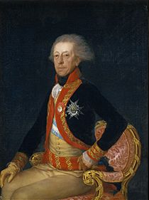 Portrait of General Antonio Ricardos by Goya