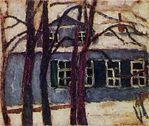 Pyotr Konchalovsky house-in-abramtsevo-1911