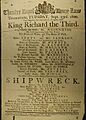 Richard III at Drury Lane