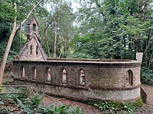 Ruins of St Michael and All Angels' Church, Bedham 05