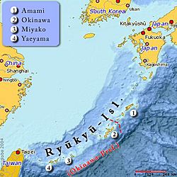 Ryukyu map
