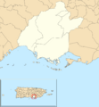 Salinas, Puerto Rico locator map