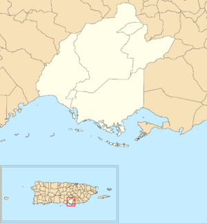 Salinas, Puerto Rico locator map