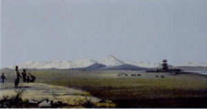 Samuel Seymour, Longs Peak, 1820