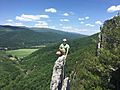 Seneca Rocks climbing - 12