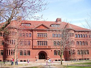 Sever Hall (Harvard University) - west facade