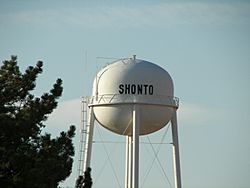 Shonto water tower, June 2006