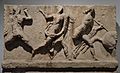 Slab from the Amazonomachy frieze from the Mausoleum at Halikarnassos, Mausoleum at Halicarnassus, British Museum (8244582231)