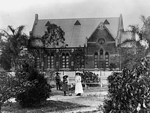 St. Andrews Presbyterian Church in Rockhampton circa 1912