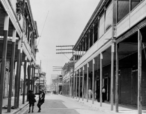 Street scene, Colón, Panama, ca. 1910-1920