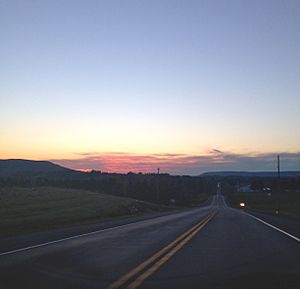 Sunset US322