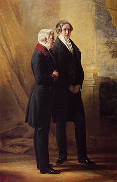 The Duke of Wellington and Sir Robert Peel 1844