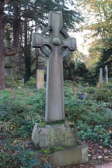 The grave of Prof John Struthers, Warriston Cemetery, Edinburgh