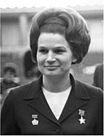 Valentina Tereshkova, world's first woman astronaut, from RIAN archives