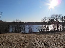View of Lake Cochichewick from the Brooks School, North Andover MA.jpg