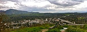 Walnut Creek view from Acalanes Open Space (cropped)