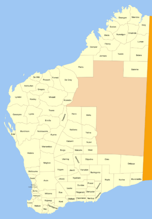 Western Australia land districts